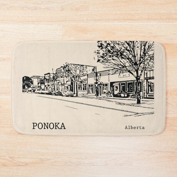 Item preview, Ponoka Alberta designed and sold by Lakeric Cityscapes.