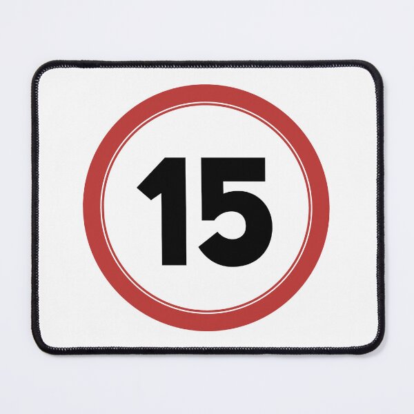 Item preview, Speed limit 15, happy 15th birthday designed and sold by Wolagno.
