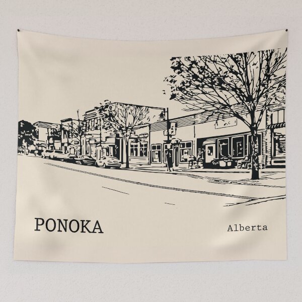 Item preview, Ponoka Alberta designed and sold by Lakeric Cityscapes.