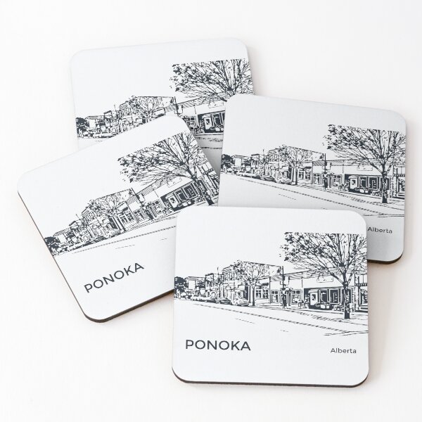 Item preview, Ponoka Alberta designed and sold by Lakeric Cityscapes.