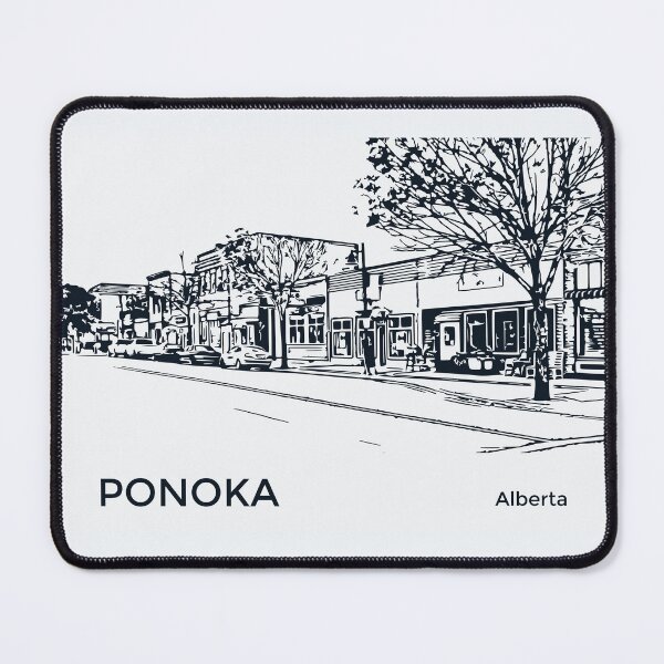 Item preview, Ponoka Alberta designed and sold by Lakeric Cityscapes.