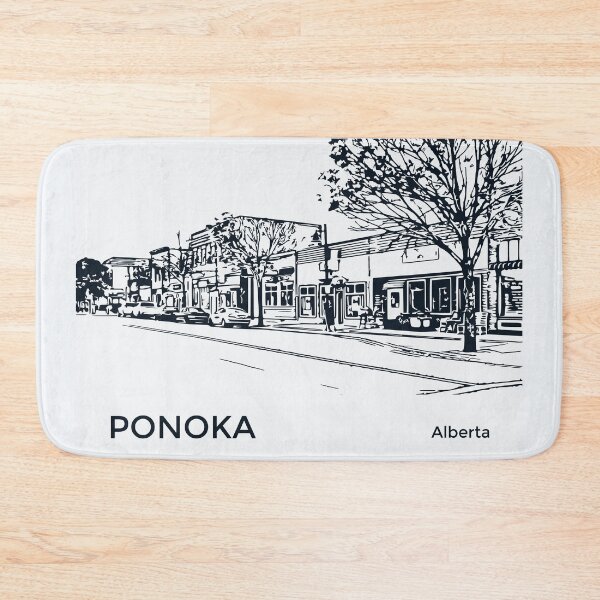Item preview, Ponoka Alberta designed and sold by Lakeric Cityscapes.