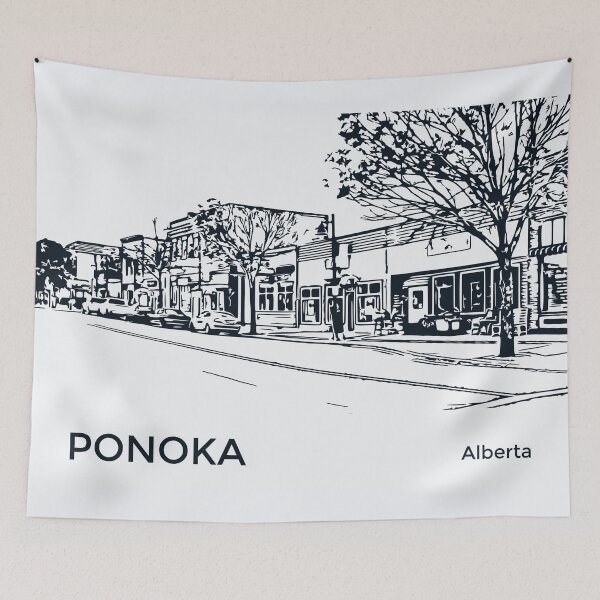 Item preview, Ponoka Alberta designed and sold by Lakeric Cityscapes.