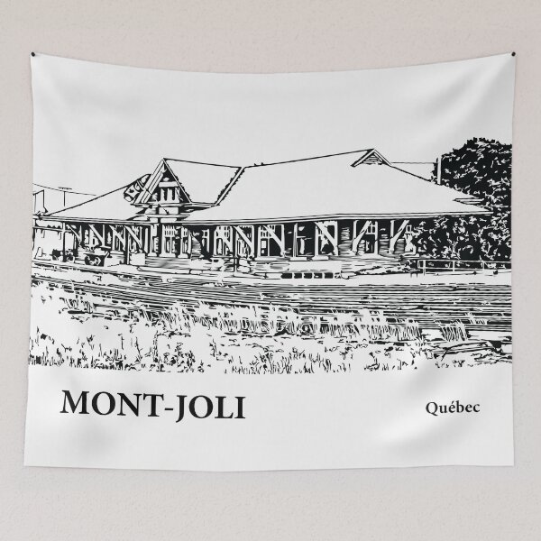 Aperçu de l'œuvre Mont-Joli Québec créée et vendue par Lakeric Cityscapes.