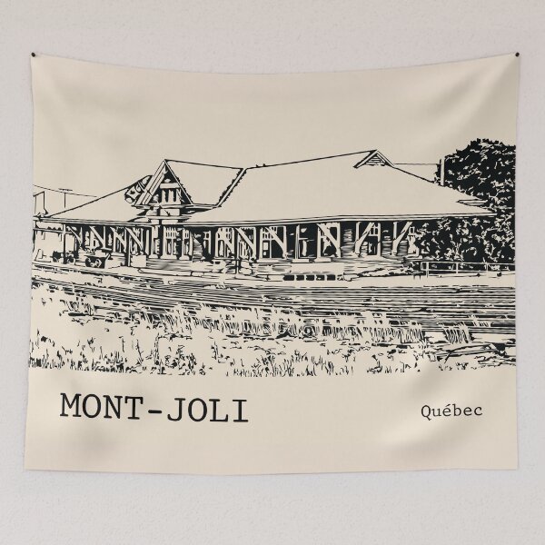 Aperçu de l'œuvre Mont-Joli Québec créée et vendue par Lakeric Cityscapes.