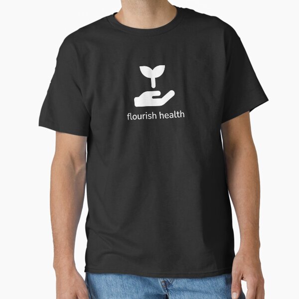 Item preview, Flourish Health Single Color Logo designed and sold by Josh Gachnang.