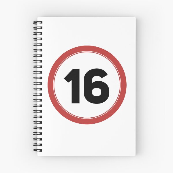 Item preview, Speed limit 16, happy 16th birthday designed and sold by Wolagno.