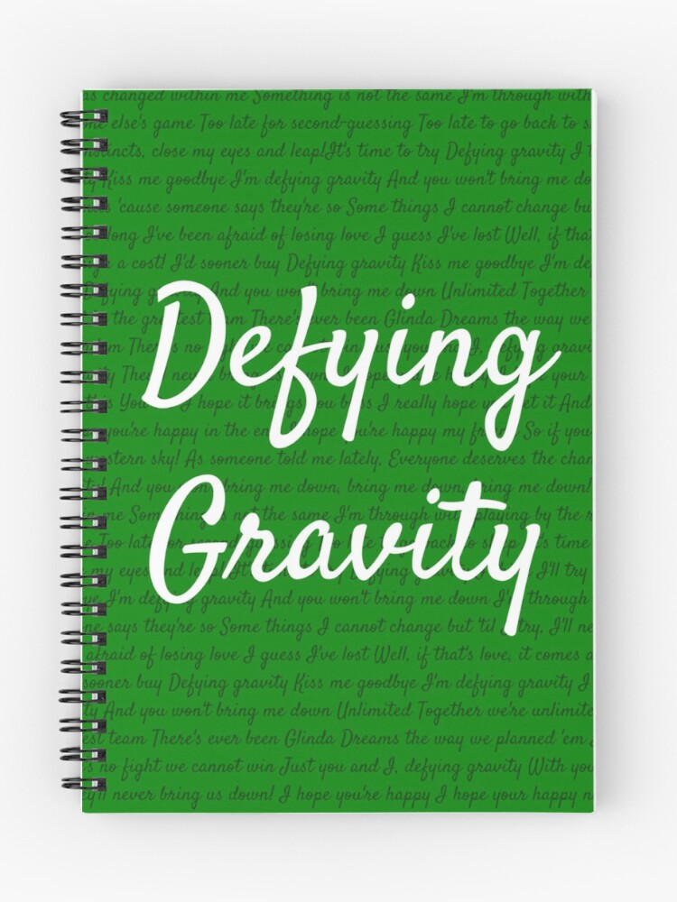 Thumbnail 1 of 3, Journal, Defying gravity designed and sold by potterhead42.
