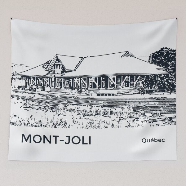 Aperçu de l'œuvre Mont-Joli Québec créée et vendue par Lakeric Cityscapes.