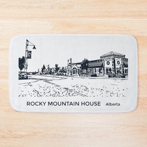 Item preview, Rocky Mountain House Alberta designed and sold by Lakeric Cityscapes.
