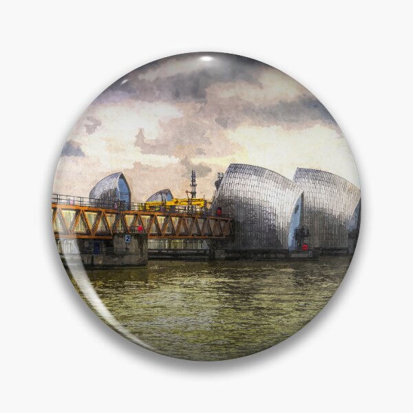 Item preview, The Thames Barrier London Art designed and sold by Londonimages.