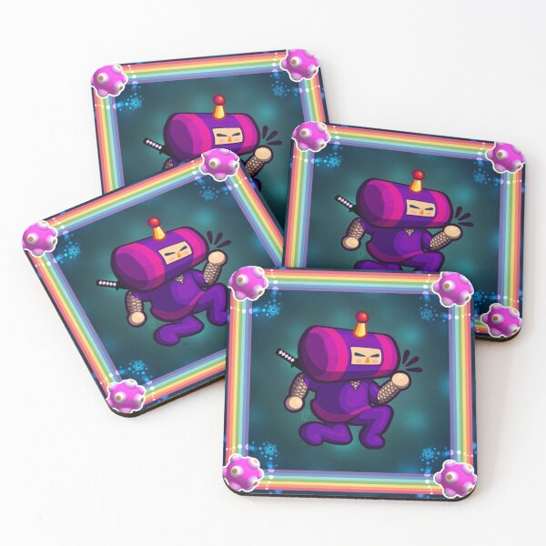 Item preview, pink and purple ninja prince katamari designed and sold by billp227.