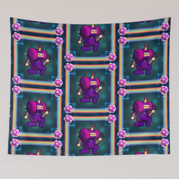 Item preview, pink and purple ninja prince katamari designed and sold by billp227.