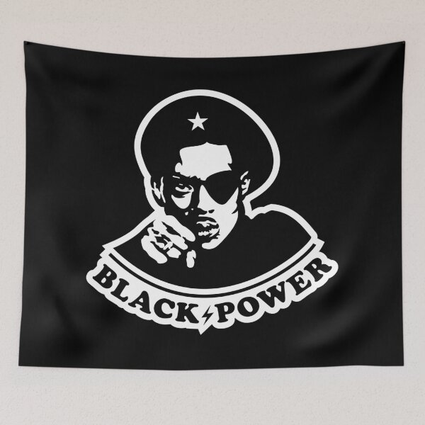 Item preview, BLACK POWER BLACK AND WHITE, BY SUBGIRL designed and sold by SUBGIRL.