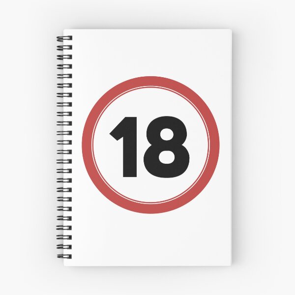 Item preview, Speed limit 18, happy 18th birthday designed and sold by Wolagno.