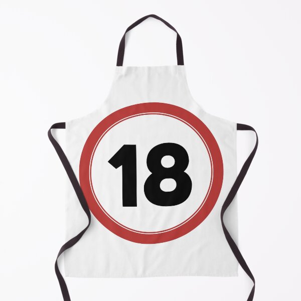 Item preview, Speed limit 18, happy 18th birthday designed and sold by Wolagno.