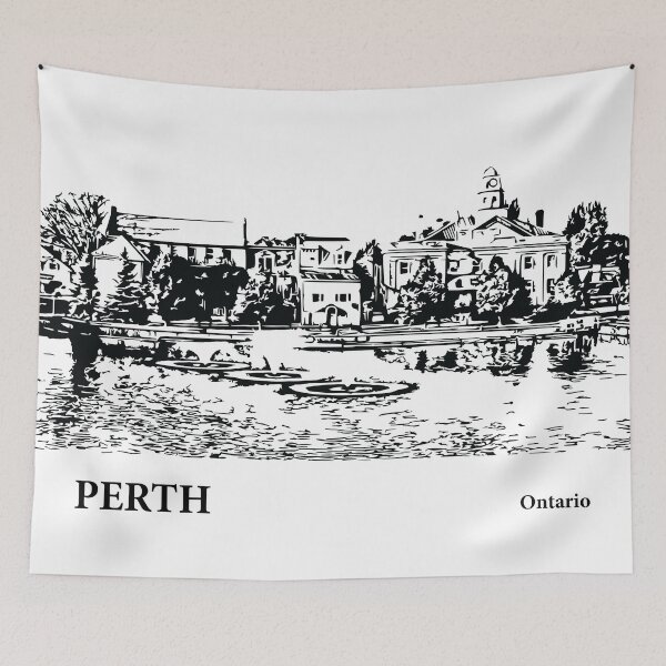 Item preview, Perth Ontario designed and sold by Lakeric Cityscapes.