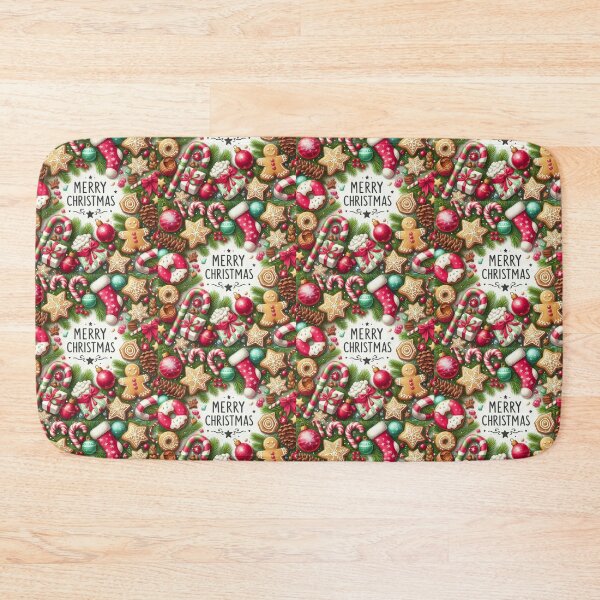Item preview, Cute drawing of Christmas cookies and candy canes designed and sold by Maira Guerrero.