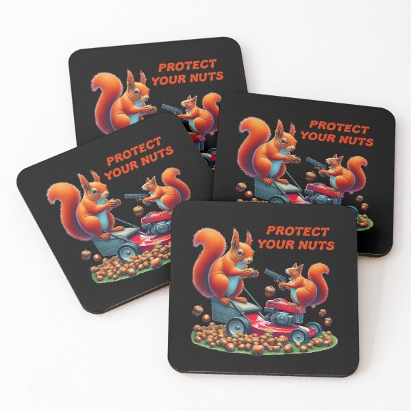 Item preview,   Funny Red Squirrels With  Gun  designed and sold by TeeARTHY.
