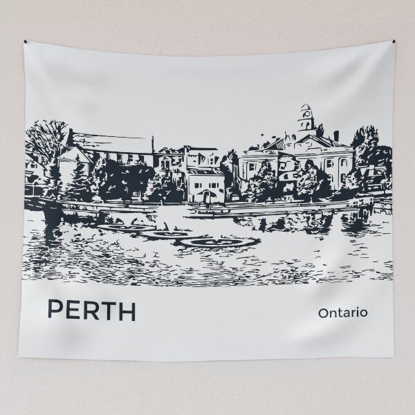Item preview, Perth Ontario designed and sold by Lakeric Cityscapes.