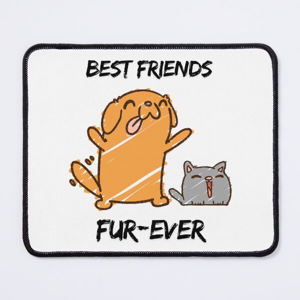 Item preview, Best Friends Fur-Ever, Pet Pun designed and sold by lose-your-smile.