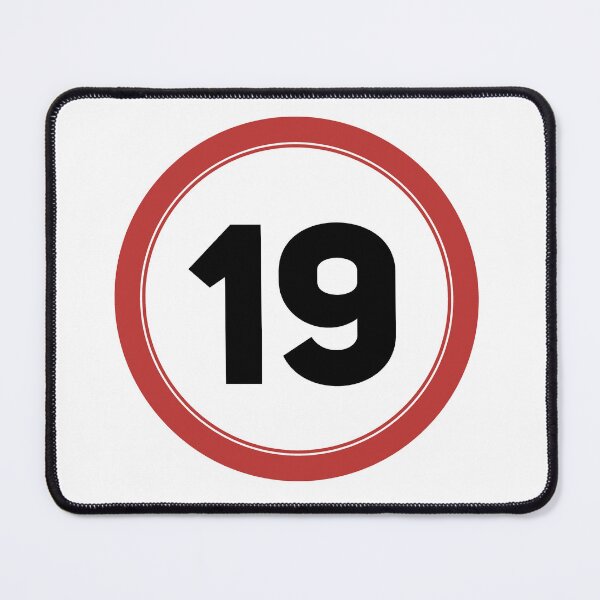 Item preview, Speed limit 19, happy 19th birthday designed and sold by Wolagno.