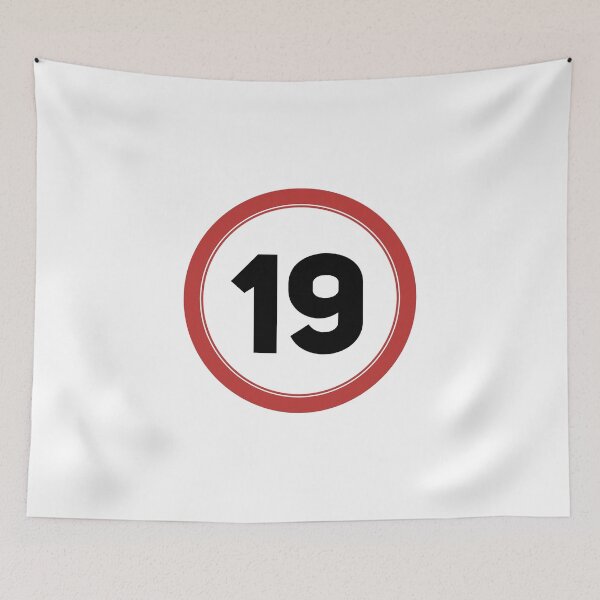 Item preview, Speed limit 19, happy 19th birthday designed and sold by Wolagno.
