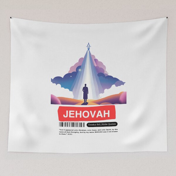 Item preview, Exodus 6:3_Bible Quotes designed and sold by QuotifBible.