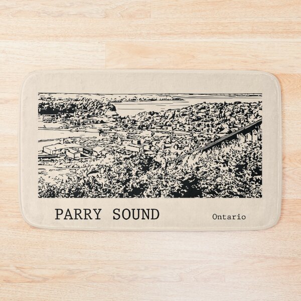 Item preview, Parry Sound Ontario designed and sold by Lakeric Cityscapes.