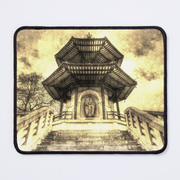 Item preview, The Pagoda Battersea Park London Vintage designed and sold by Londonimages.