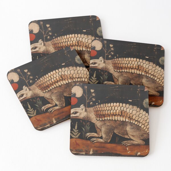 Item preview, Ancient Khmer - Sunda Pangolin designed and sold by KootenayDesigns.