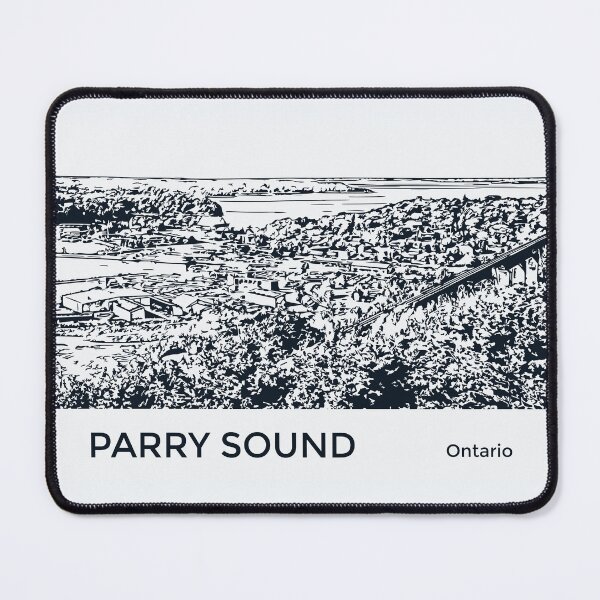 Item preview, Parry Sound Ontario designed and sold by Lakeric Cityscapes.
