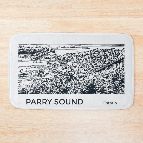 Item preview, Parry Sound Ontario designed and sold by Lakeric Cityscapes.