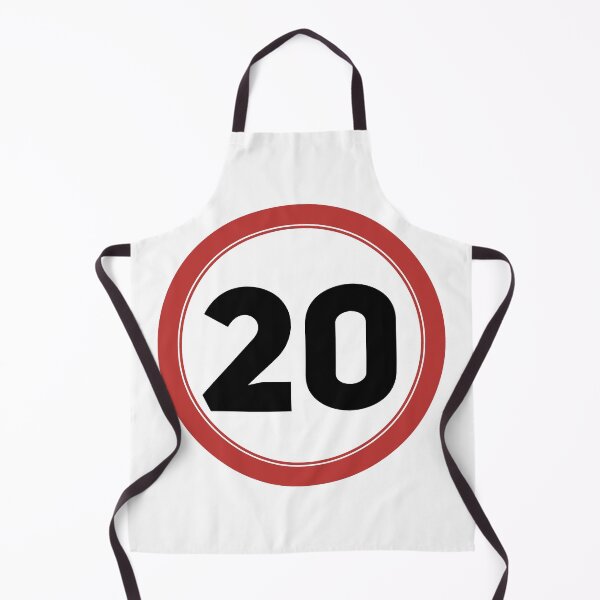 Item preview, Speed limit 20, happy 20th birthday designed and sold by Wolagno.