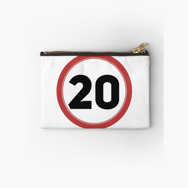 Item preview, Speed limit 20, happy 20th birthday designed and sold by Wolagno.