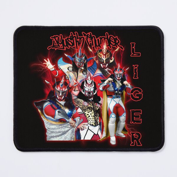 Item preview, Jushin Thunder Liger - 90s Rap Data designed and sold by TigerMtnDesign.