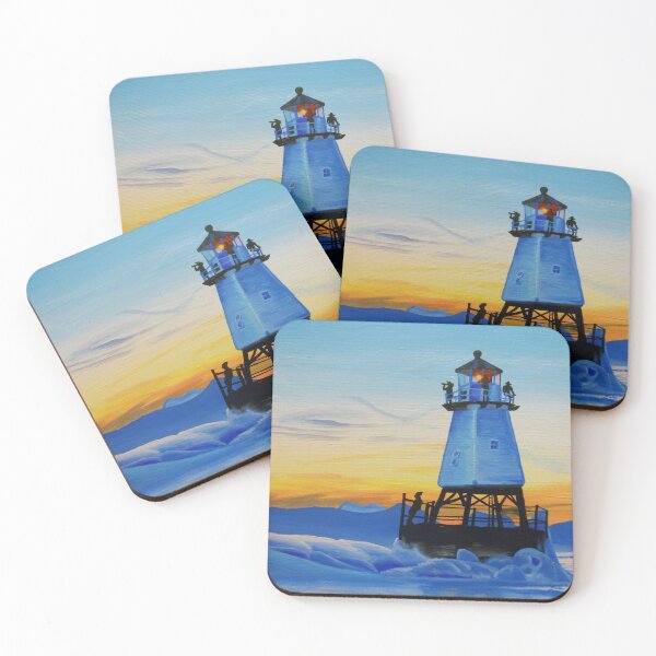 Item preview, Lighthouse in Winter designed and sold by Flora Su.