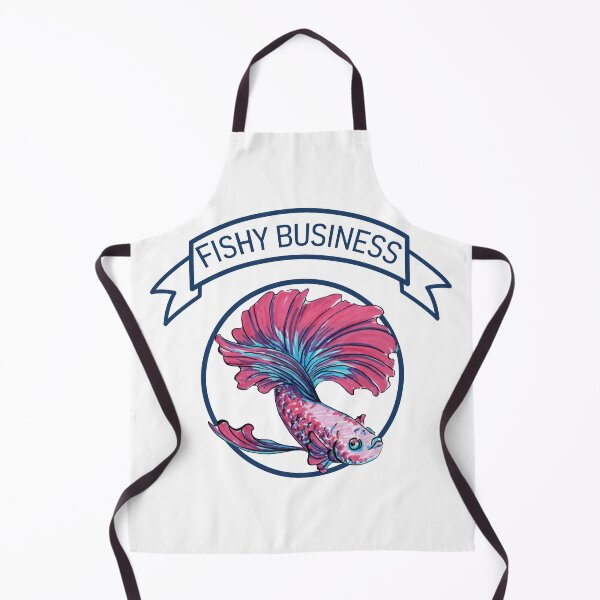 Item preview, "Fishy Business" Betta Fish III designed and sold by Natasha Lay.