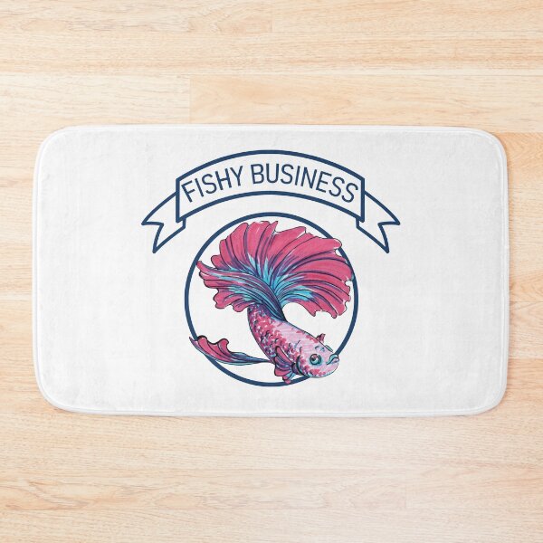 Item preview, "Fishy Business" Betta Fish III designed and sold by Natasha  Lay.