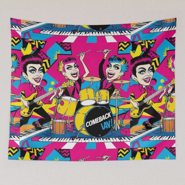 Item preview, Girls rock, welcome girl band designed and sold by Josejuju.