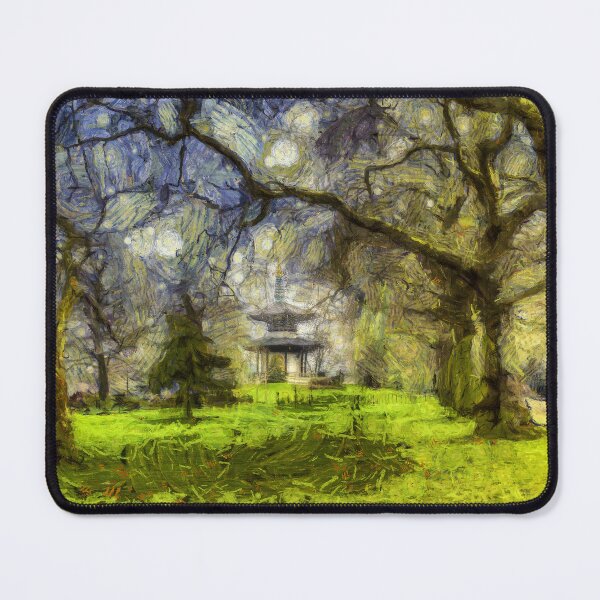 Item preview, Pagoda Impressionist Art designed and sold by Londonimages.