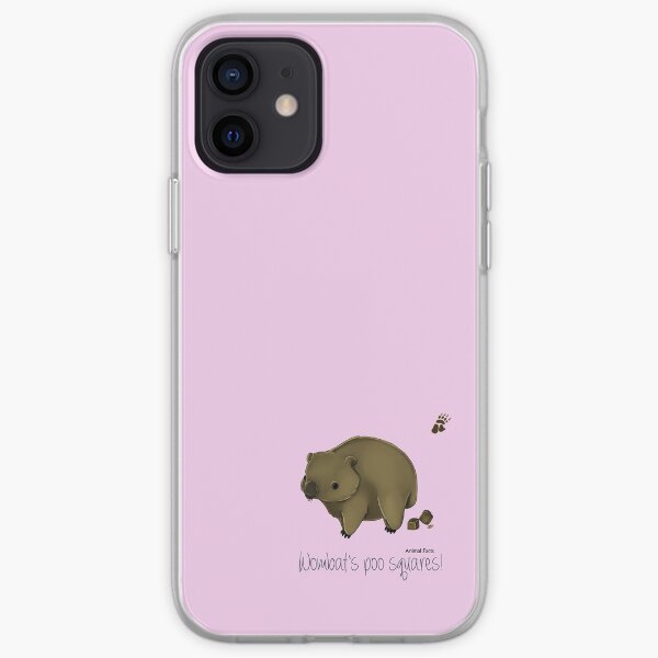 Animal Facts Australia - Wombat iPhone Soft Case