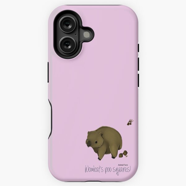 Vista previa del artículo con la obra «Datos de animales Australia - Wombat», diseñado y vendido por MiMoCreative.