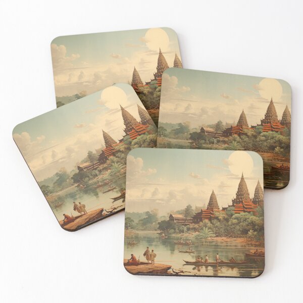 Item preview, Ancient Khmer - Temple designed and sold by KootenayDesigns.