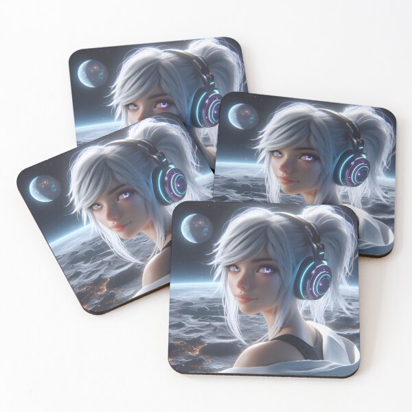 Item preview, Moon Girl designed and sold by GalleryBrisArt.