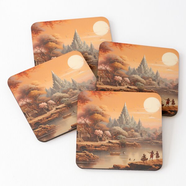 Item preview, Ancient Khmer - Temple designed and sold by KootenayDesigns.