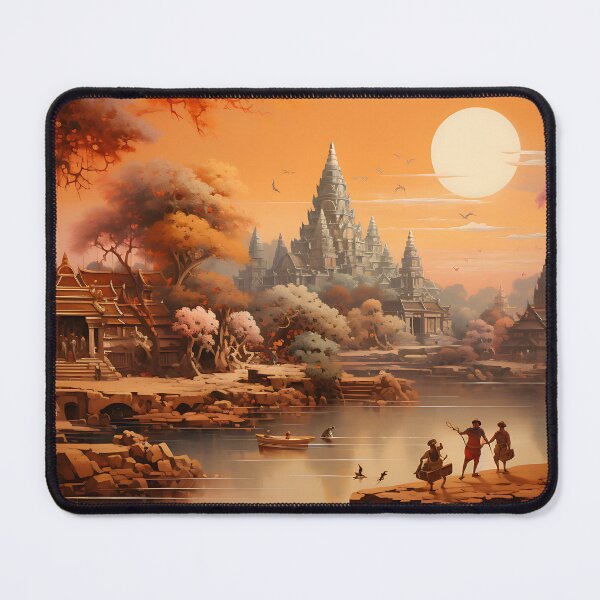 Item preview, Ancient Khmer - Temple designed and sold by KootenayDesigns.