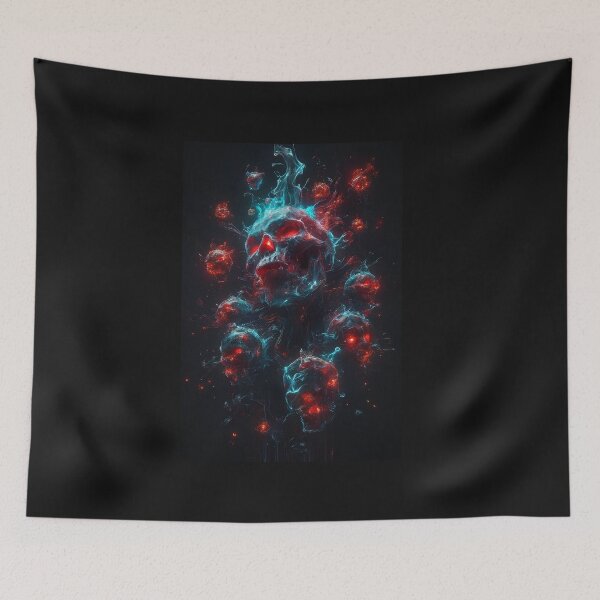 Item preview, Creepy Mystical Gothic Skulls Artwork designed and sold by Itsheartshop.