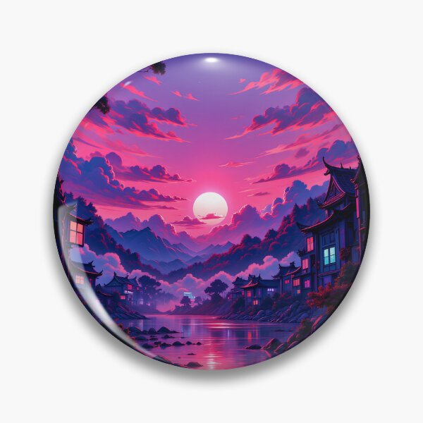 Item preview, Dreamy Neon Asian Vaporwave Aesthetics designed and sold by Itsheartshop.