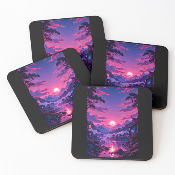 Item preview, Dreamy Neon Asian Vaporwave Aesthetics designed and sold by Itsheartshop.